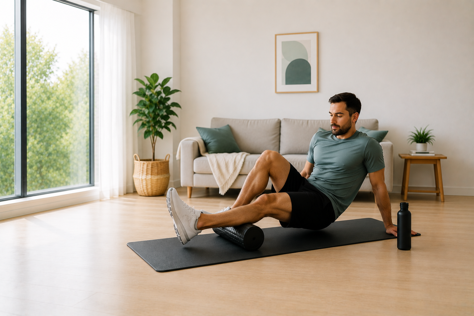 At-home recovery session